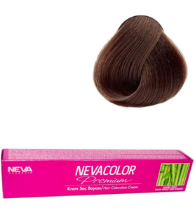 Nevacolor Tüp Saç Boyası 6.1 Küllü Koyu Kumral