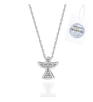 Swarovski Zirconia Taşlı Peri Kolye