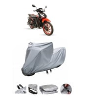 Arora Smart 50  Gri Motosiklet Brandası ARKA ÇANTA UYUMLU DEĞİLDİR