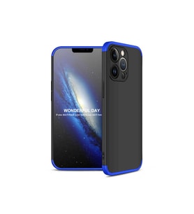 Apple iPhone 13 Mini Uyumlu Kılıf Zore Ays Kapak (Mavi)
