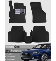 AUDİ A4 SEDAN (2016-2024) Uyumlu EVA Paspas Tam Set–Araca Özel,Su Geçirmez,Kolay Montaj