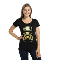 Bant Giyim - Star Wars Trooper Siyah Kadın T-shirt Tişört