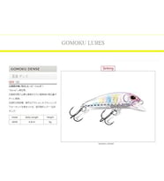 Rapala Dense Sinking Sert Balık, Küçük, Ağır, Spin Avcılığı İçin İdeal, Hızlı Aksiyon, Tüm Sularda E