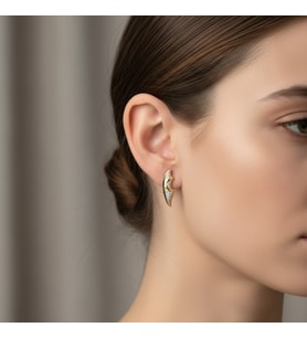 STİL İNCİSİ/XUPING JEWELRY ŞİMŞEK ZİRKON TAŞLI KÜPE