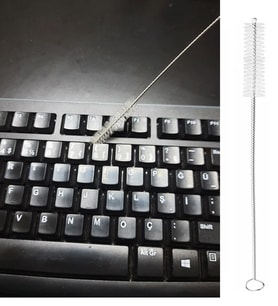 3 Lü Pratik Fırça Esnek Bükülebilir Klavye Mouse Arası Temizlik Fırçası