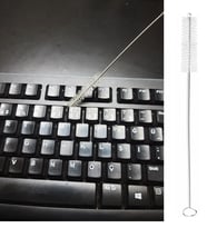 3 Lü Pratik Fırça Esnek Bükülebilir Klavye Mouse Arası Temizlik Fırçası