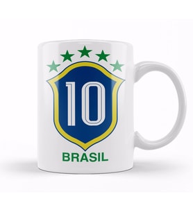 Vai Brasil 10 Kupa Bardak Porselen