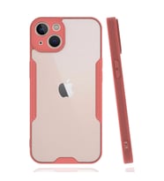 Apple İphone 14 Plus Kılıf Platin Silikon - Pembe