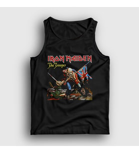Presmono Unisex Siyah Trooper Iron Maiden Atlet 87261tt