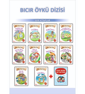 2. ve 3.Sınıflar İçin Bıcır Öykü Dizisi + Kitap Okuma Not Defteri (Beyaz)