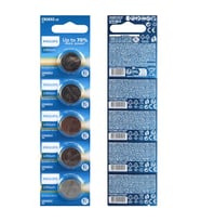 Philips CR2032 3V Lityum Mini Düğme Para Pil (Blister 5 LI Paket)