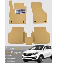 KİA SPORTAGE (2010-2015) Uyumlu EVA Paspas Tam Set–Araca Özel,Kolay Montaj,Su Geçirmez