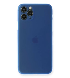 Newface Apple iPhone 11 Pro Max Kılıf PP Ultra İnce Kapak - Mavi