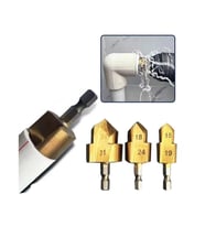 PPRC Boru Genişletme ve Delme Bits Uçlu Matkap Seti DMX4760