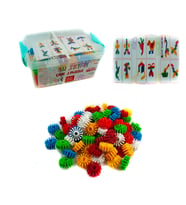 Çocuklar İçin Çarklı Puzzle Seti - El Becerisi ve Hayal Gücü Geliştirici 60 Parça