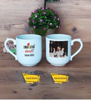 Endüstri Mühendisi Kupa Bardak Oval Fotoğraflı Mühendisler Günü Hediyesi