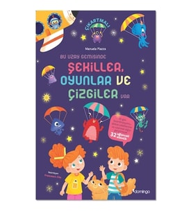 Bir Uzay Gemisinde Şekiller Oyunlar ve Çizgiler Var