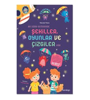 Bir Uzay Gemisinde Şekiller Oyunlar ve Çizgiler Var