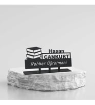 Rehber Öğretmen Metal İsimlik - Kişiye Özel İsimlik - İsme Özel Metal İsimlik - Öğretmen İsimlik