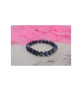 Unisex Lapis Lazuli Doğal Taş Bileklik