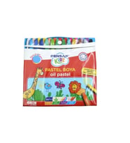 Pensan Kidz Pastel Boya Çantalı 18 Renk Pastel Boya (Karışık)