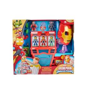Marvel Iron Man And His Awesome Friends Iron Quarters Oyun Seti G1259