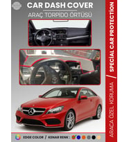 MERCEDES E CLASS COUPE C207 (2009-2017) Torpido Örtüsü Premium Torpido Koruma Özel Kesim UV Koruma