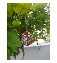 Miyuki Zeka Küpü Rubik Küp Anahtarlık (Çok Renkli)