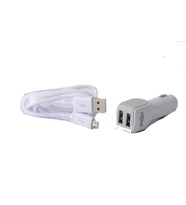 Mytell Micro 3.1 mAh 2IN1 2 USB'li Araç İçi Şarj Cihazı Beyaz CO-01