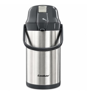 Cooker CKR-2008 Gri 3,5 Litre İnox Pompalı Çelik Termos