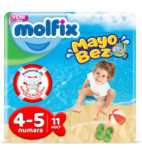 Mayo Bebek Bezi Karma 4-5 numara 9-15 kg (1 x 11 Adet)