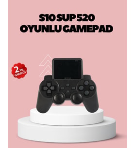 Northcity HDMI TV Bağlantılı S10 Gamepad 520 Oyunlu 2025 Seri Oyun Konsolu