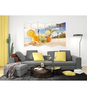YAZ TATİL KOKTEYL MDF TABLO-0792 MODEL-B