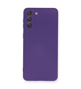 Samsung Galaxy S21 Plus Kılıf Nano İçi Kadife Silikon - Mor