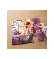Dişçi Koltuğunda Mutlu Çocuk Tasarımlı 24 Parça Ahşap Çocuk Puzzle MPK1069