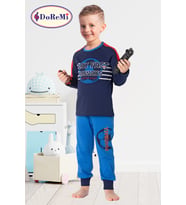 DoReMi Erkek Çocuk Pijama Takımı (Lacivert)