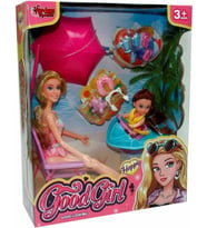 Kutulu 29 cm Aksesuarlı Anne ve Bebek 7817 (Karışık)