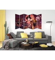 ANİME KIZ CADI MDF TABLO-0020 MODEL-B