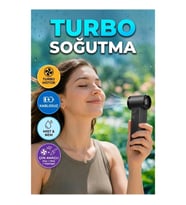 130000 RPM Turbo Motorlu Şarjlı Hava Üfleme Cihazı – Çok Amaçlı Temizlik ve Serinletme