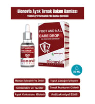 Ayak Tırnak Bakım Damlası Ayak Kokusu Giderici Bitkisel İçerikli Lavanta, Çay Ağacı ve Gliserin 30 ml