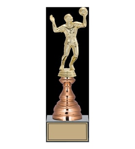 ODAK KUPA - Figürlü Kupalar - Voleybol Erkek Figürlü Kupalar FG-024 C - 30 cm
