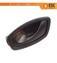 Renault Fluence Megane MK3 Clio MK4 Captur için SOL İç Kapı Açma Kolu SİYAH 806700007R