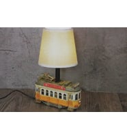 Dekoratif Abajur Metal Tramway Süsler Ev Oturma Odas TV kabine Masaüstü Ofis Dekorasyon