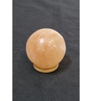 Turuncu Selenit Küre 4 Cm.