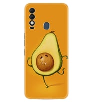 Tecno Spark 8T Kılıf Resimli Desenli Silikon Platinium Series Dance Avokado 1878