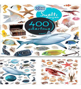 Eğlen Öğren - Sualtı Dünyası 400 Çıkartma