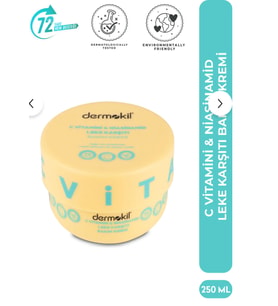 Dermokil C Vitamini & Niasinamid Leke Karşıtı Bakım Kremi 250 ml