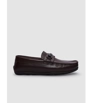 %100 Hakiki Deri Kahverengi Tokalı Erkek Loafer