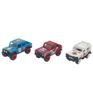 3'lü Araba Off-Road Seti - Die Cast - DS045