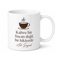 Barista İçin Kişiye Özel İsimli Baskılı Kupa Bardak Kahve Hediyesi